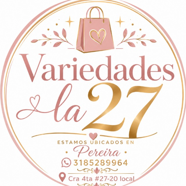 Logo Papelería y Variedades La 27